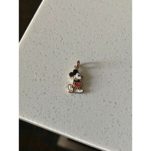 Disney Gold tone small Mickey Mouse Charm